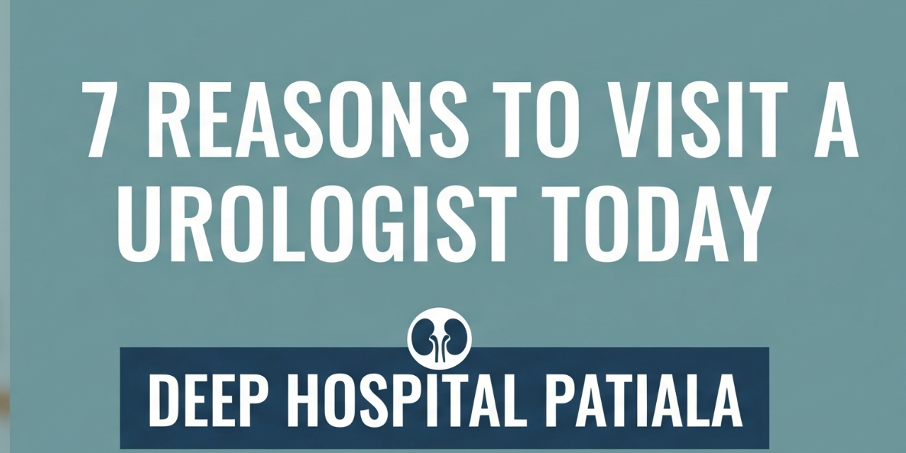 Top 7 Reasons to Visit a Urologist in Patiala Today